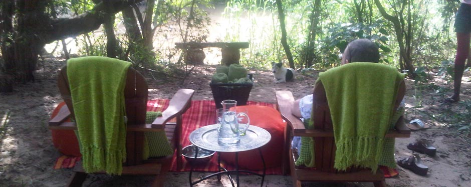Riverside spa treatment